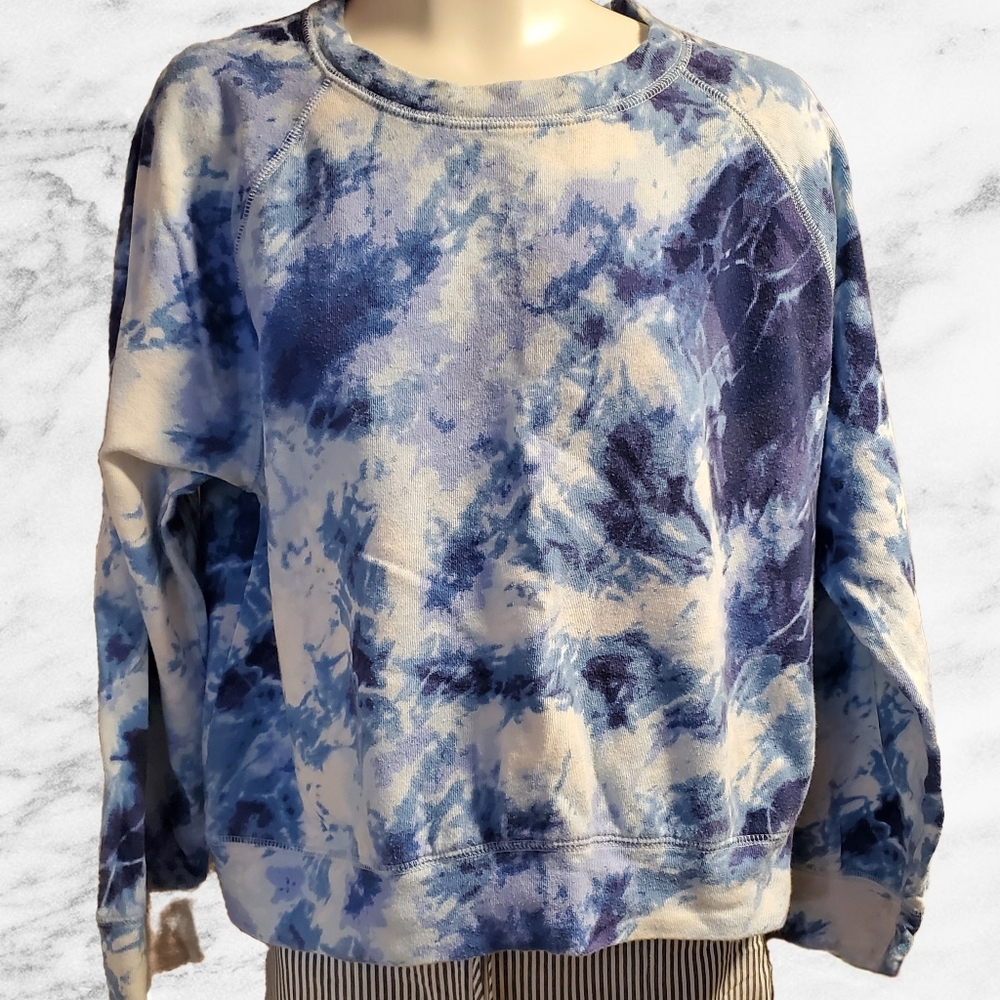 Tie Dye Terry Sweatshirt - Size Small‎